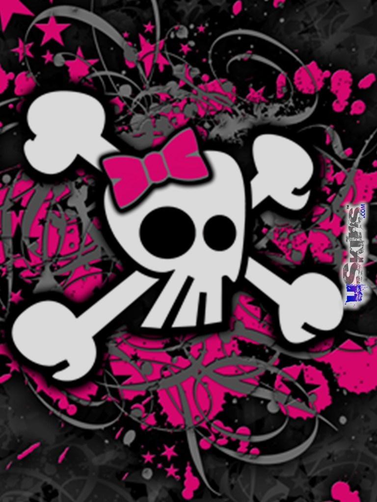Related Pictures Girly Skulls iPad Wallpaper Background Car