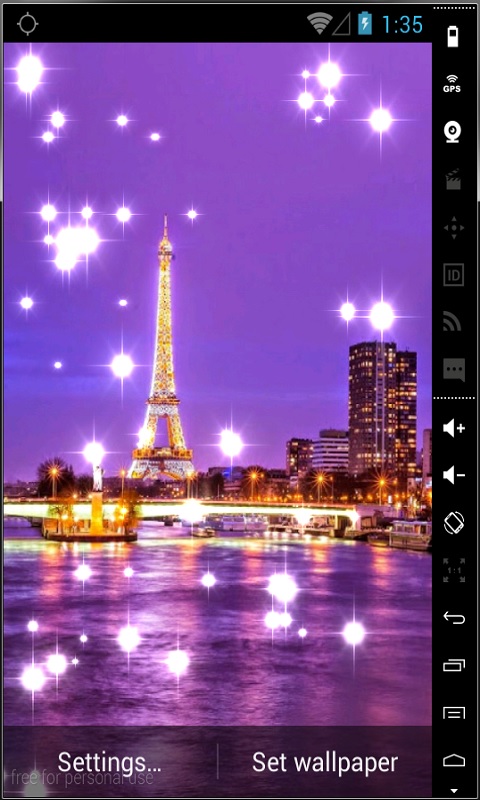 Purple Night Live Wallpaper Apps For Android Phone