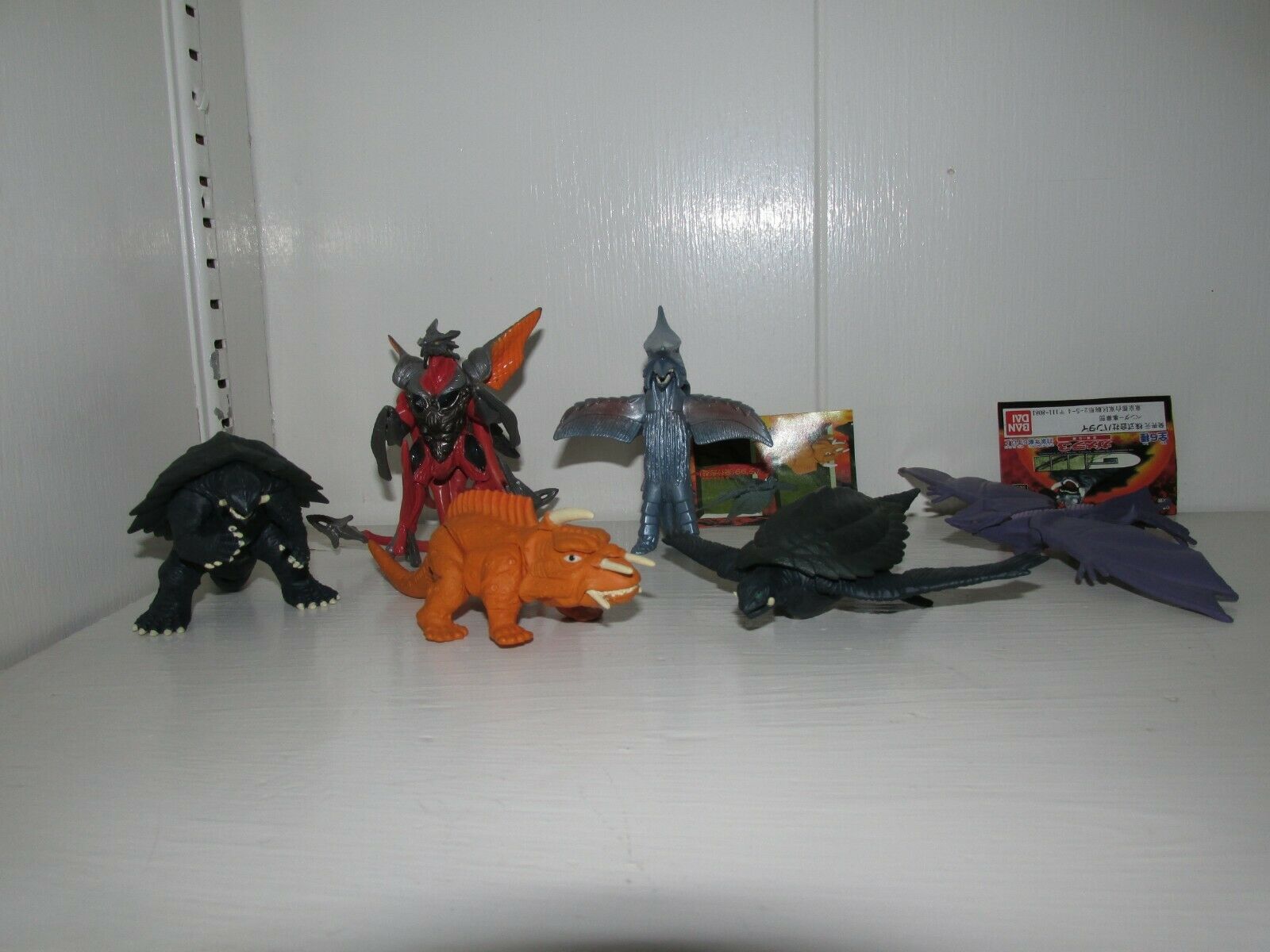 Bandai Hg Gamera Lot Complete Set Of Iris Hyper Gyaos
