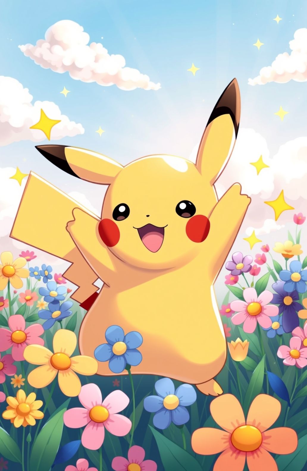 Cute Pikachu Wallpaper