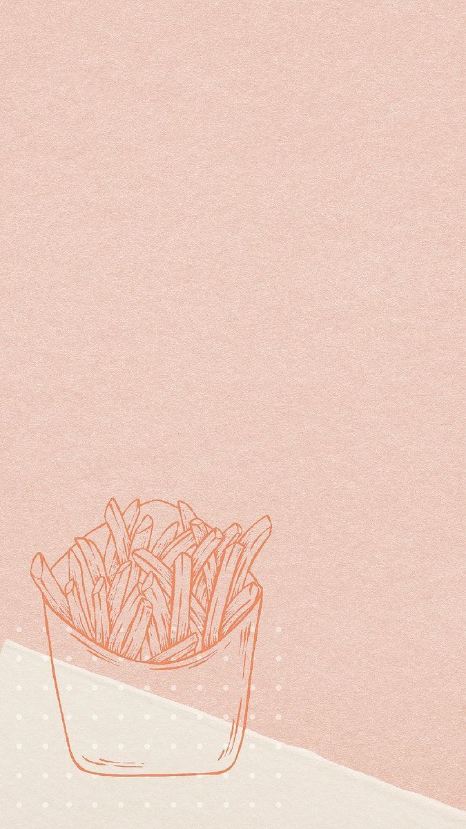 Cute French Fries Wallpaper