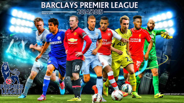 Barclays Premier League Football Stars Wallpaper