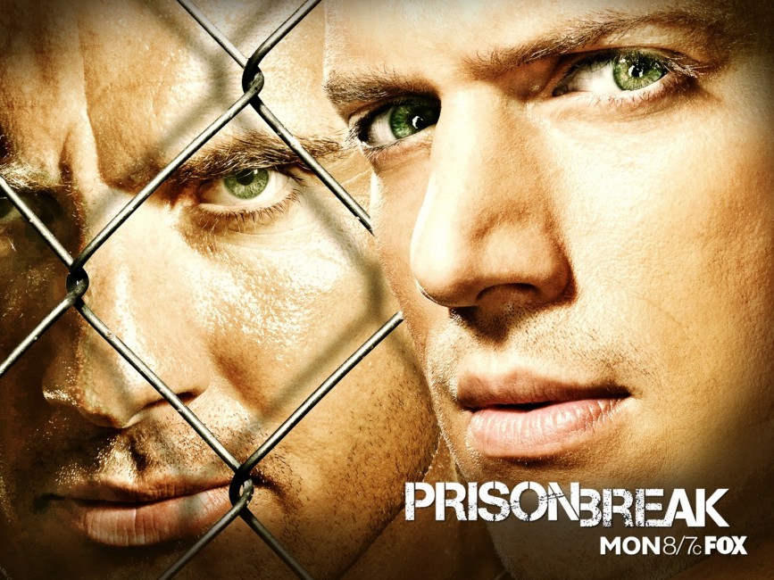 Prison Break Brother Dominic Purcell Wentworth Miller Stock
