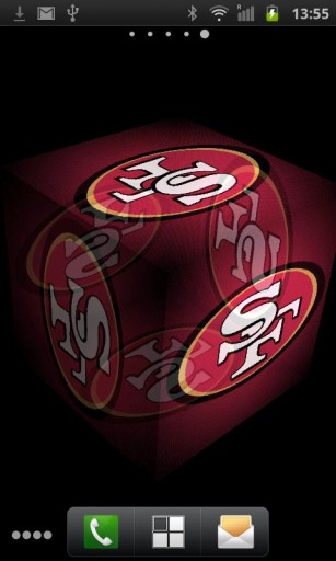 49ers Logo Live Wall App for Android