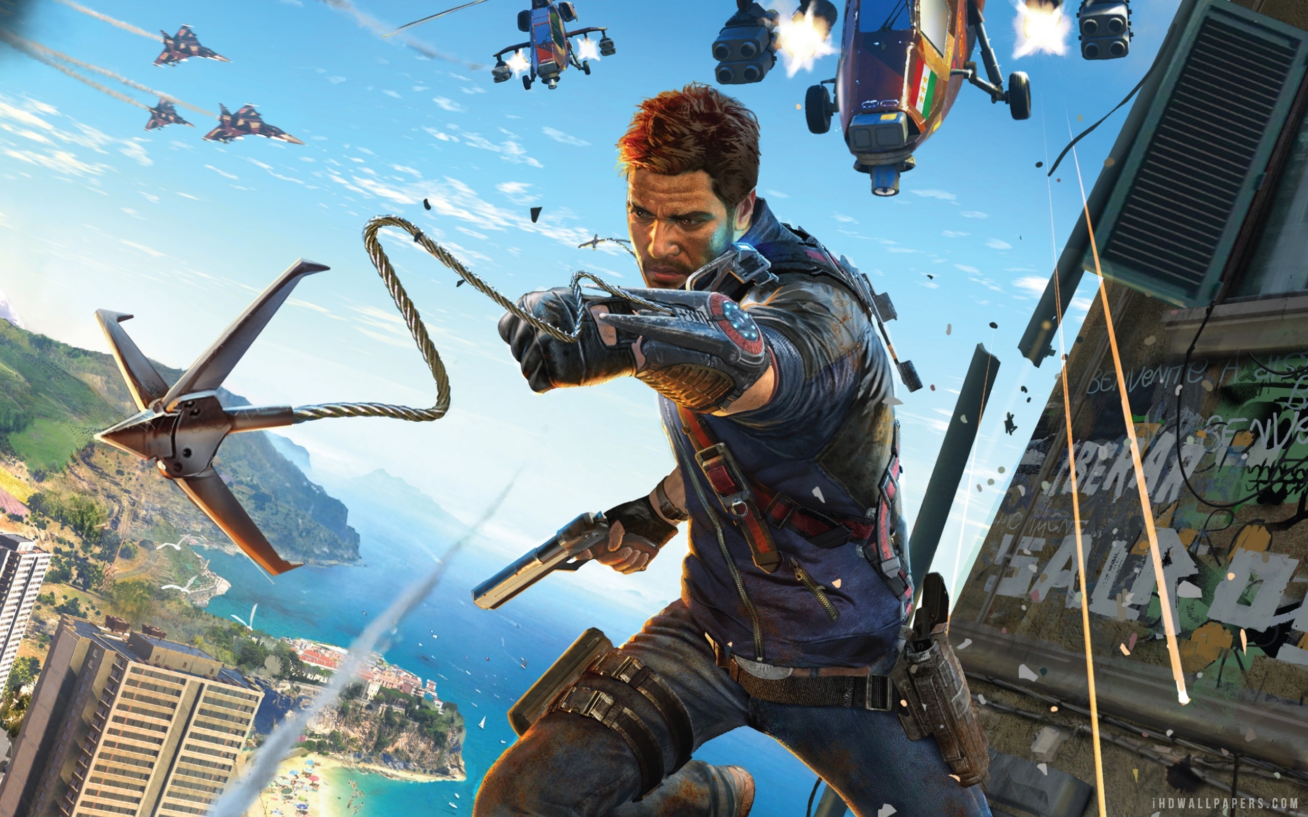 Just Cause Game HD Wallpaper IHD