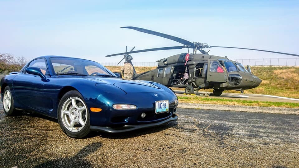 Our Fd Rx7 With A Special Background