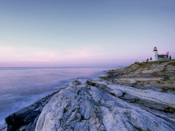 Maine Coast Since It Was The First Lighthouse To Become