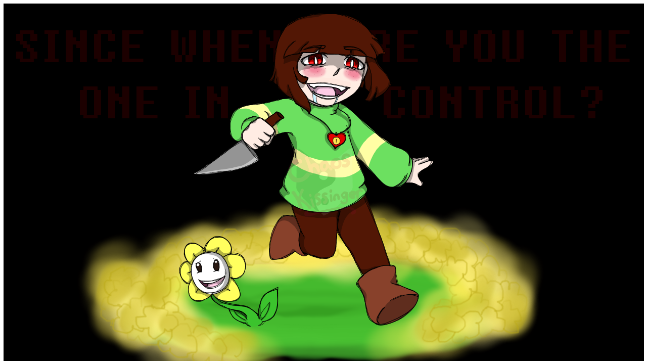 Undertale Chara Wallpaper By Chaos55t