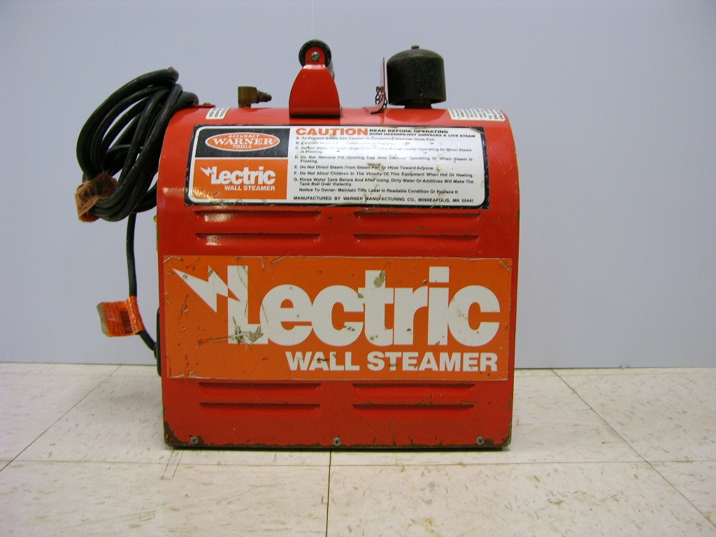 Warner Lectric Electric Wallpaper Steamer Stripper Remover W Pans