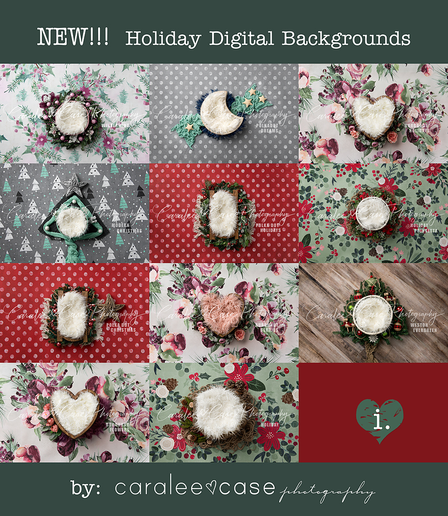 New Holiday Digital Background By Caralee Case At Intuition
