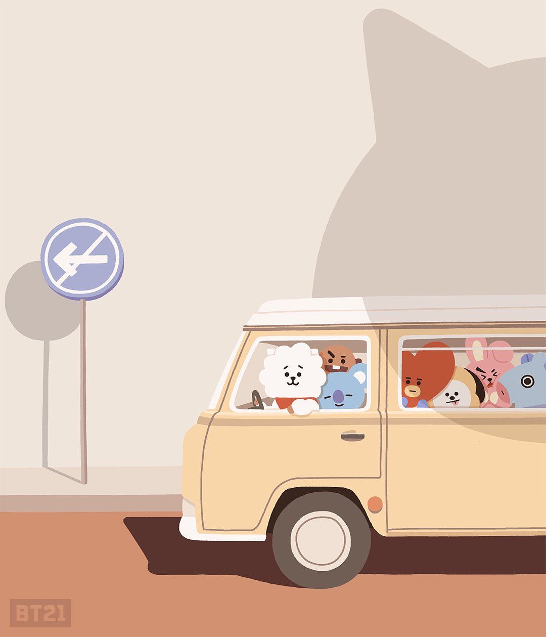 Chimmy Bt21 Desktop Wallpaper On