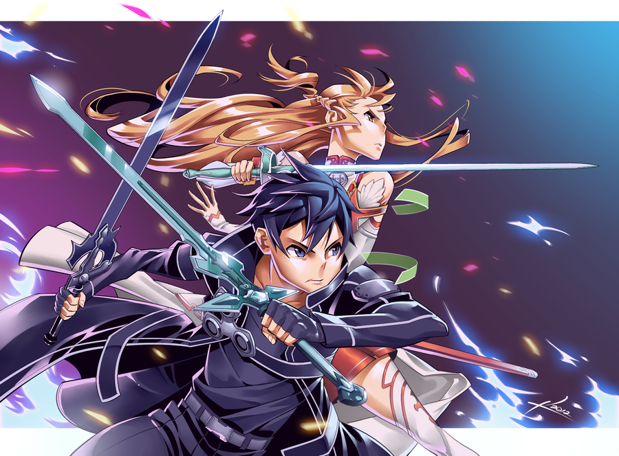Kirito Asuna Sword Art Online Alfheim Wallpaper 5b
