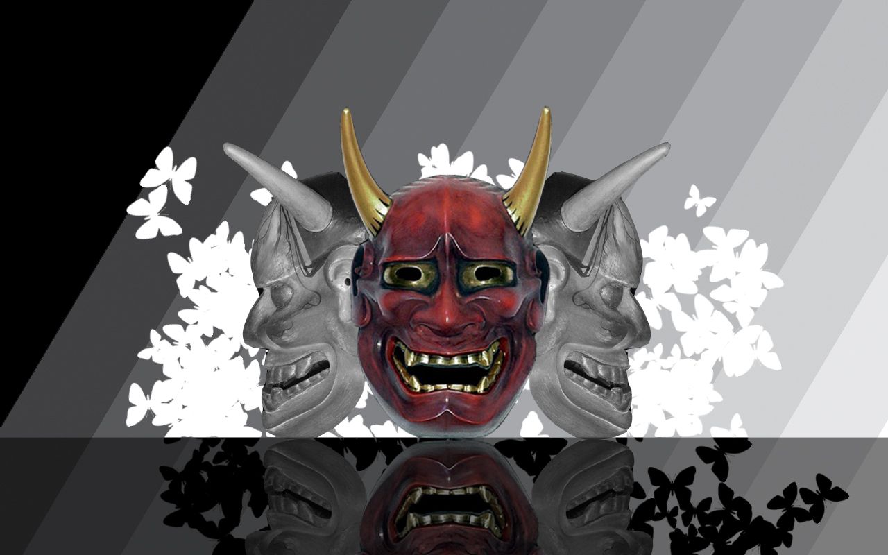 Oni Demon Wallpaper Top Background