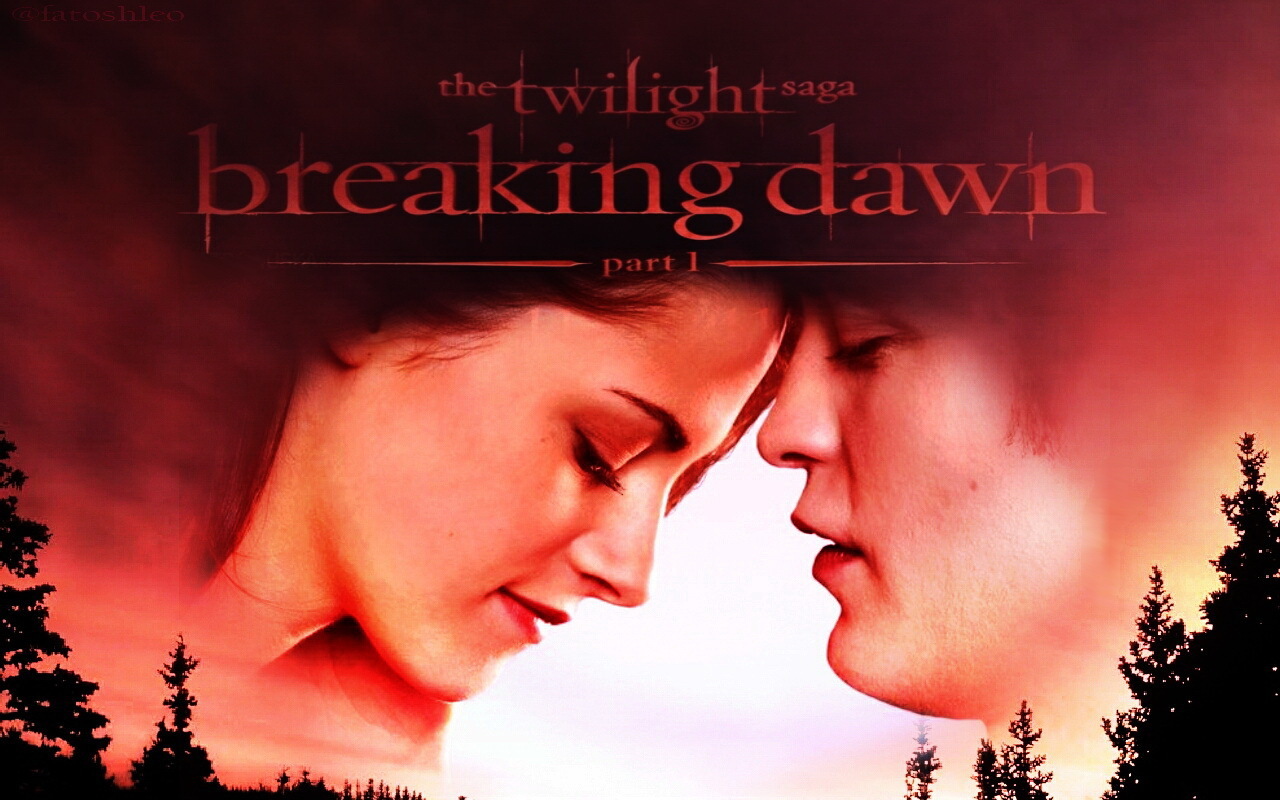 Breaking Dawn The Twilight Saga Breking Down Movie Wallpaper Hot