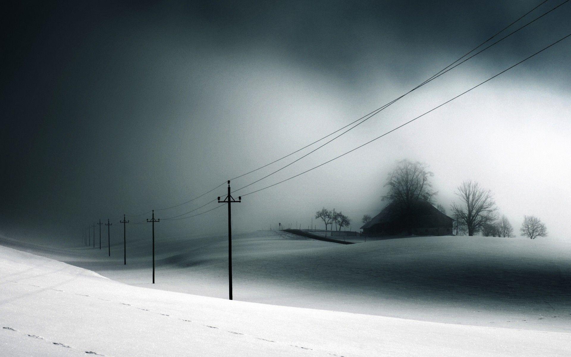 Snow Storm Wallpaper