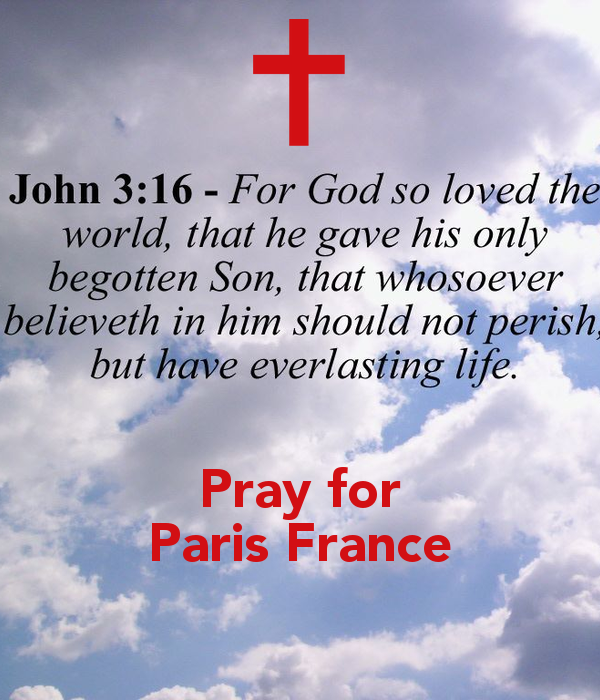 Pray For Paris France