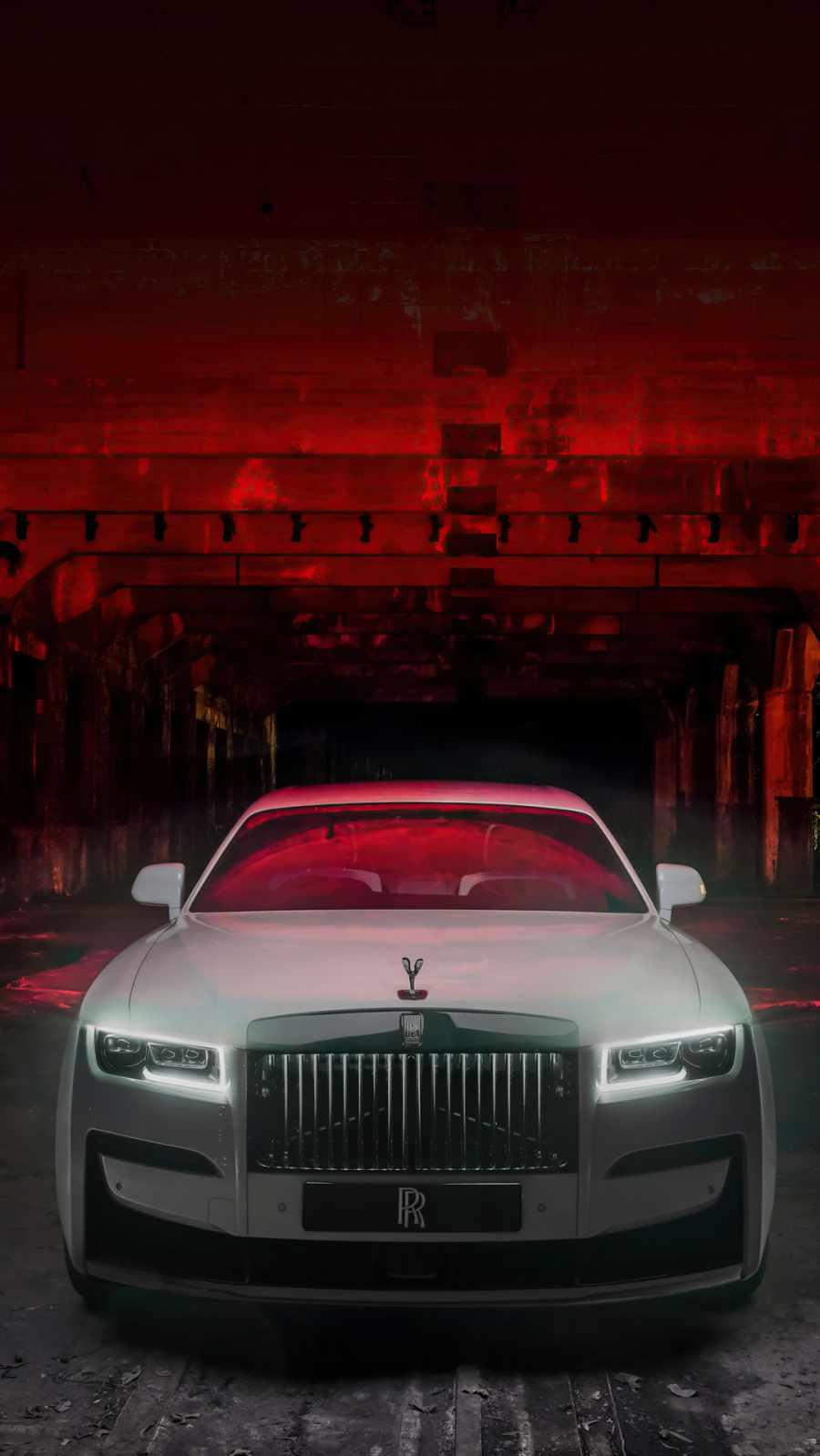 Rolls Royce Black Badge Ghost iPhone Wallpaper