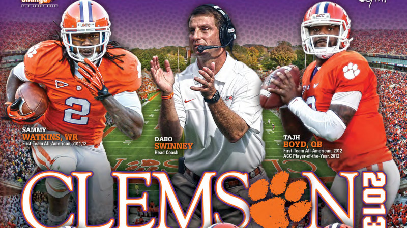 Clemson Football Media Guides Available   Clemson Tigers Official