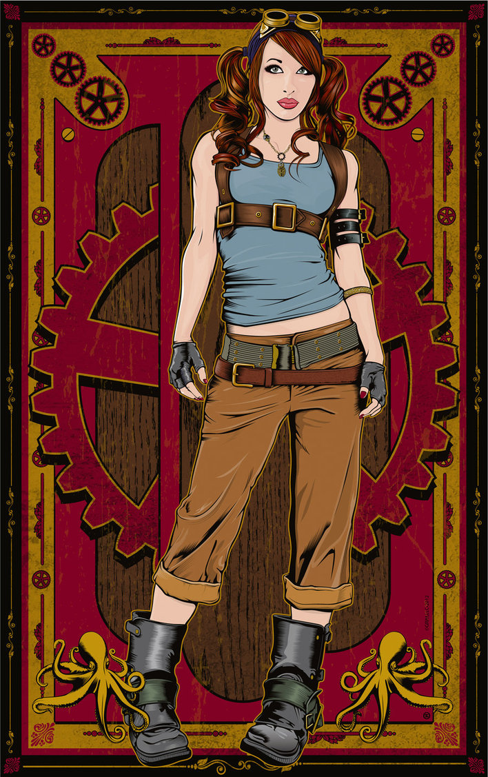 Displaying Image For Steampunk Girl Kato
