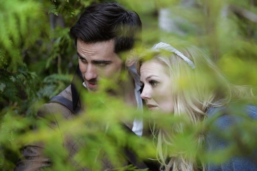 Hook And Emma In The Enchanted Forest Once Upon A Time Podcast Initial