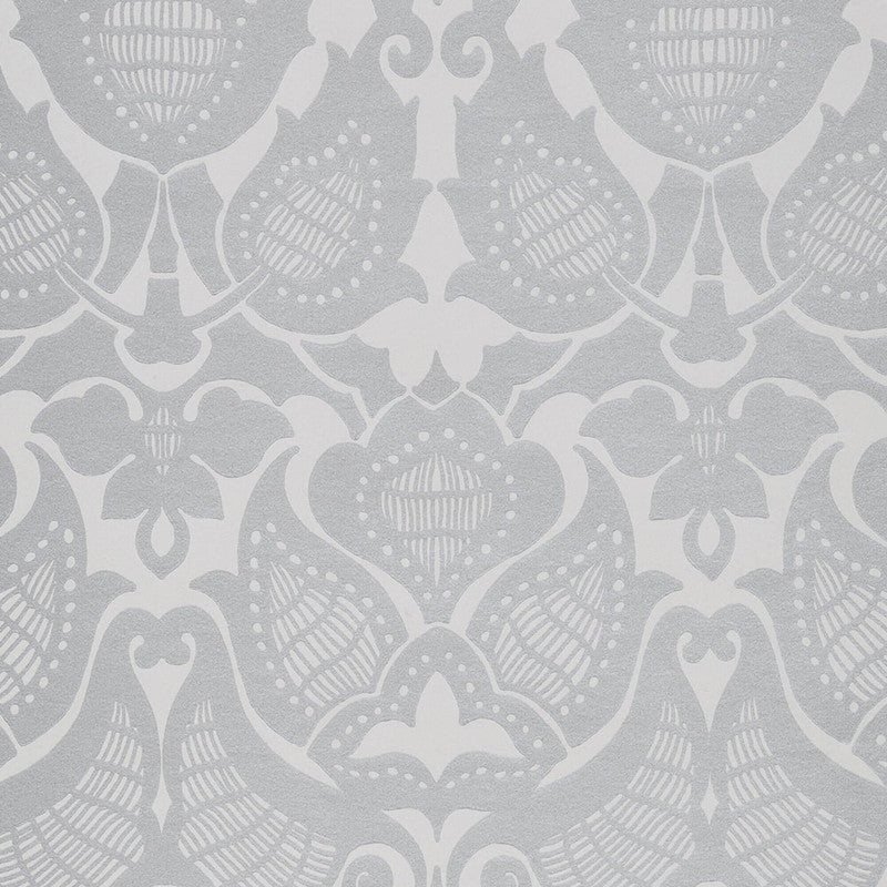 Shop Sample Medallion Oversized Wallpaper In Buttercream