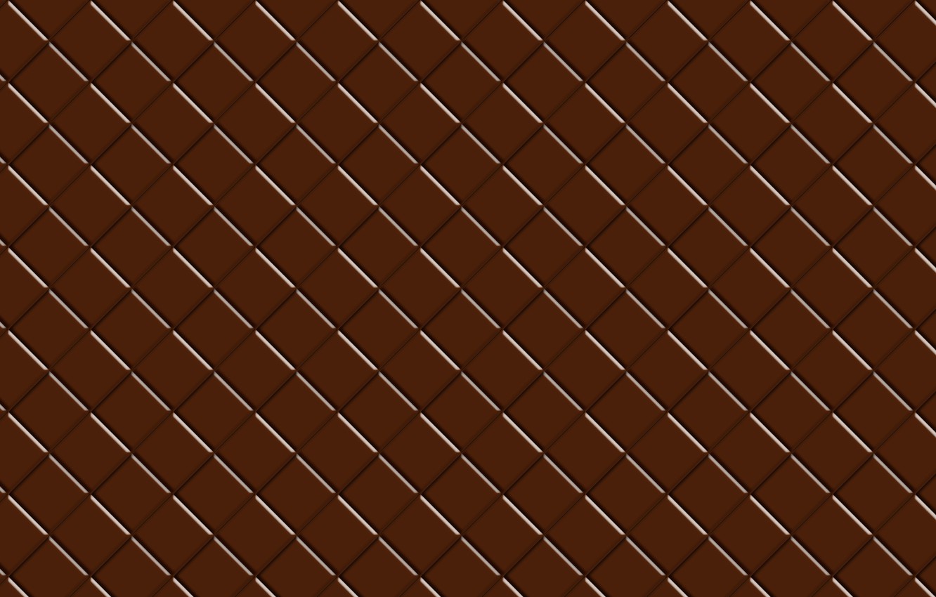 Wallpaper Background Tile Chocolate Texture