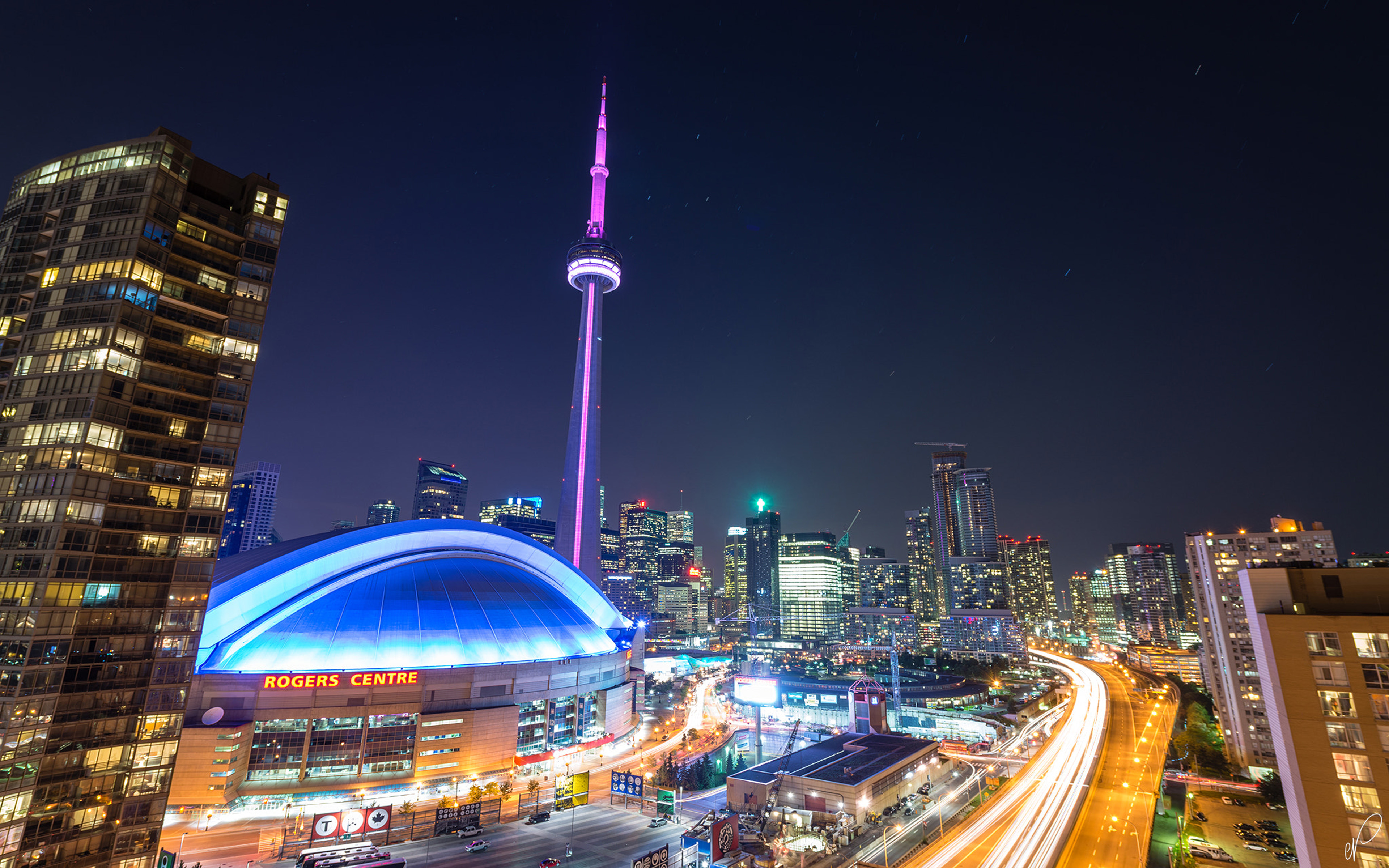 Toronto Canada Cn Tower Is The 9th Highest Of World