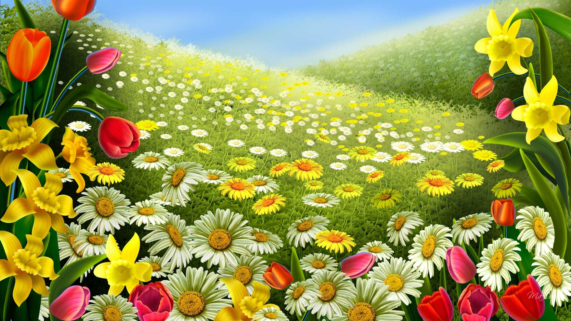 Desktop Wallpaper Spring Background