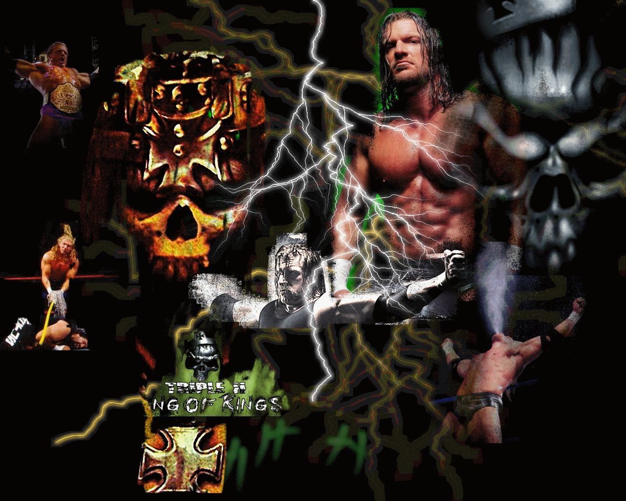 Triple H The King Of Kings Wallpaper