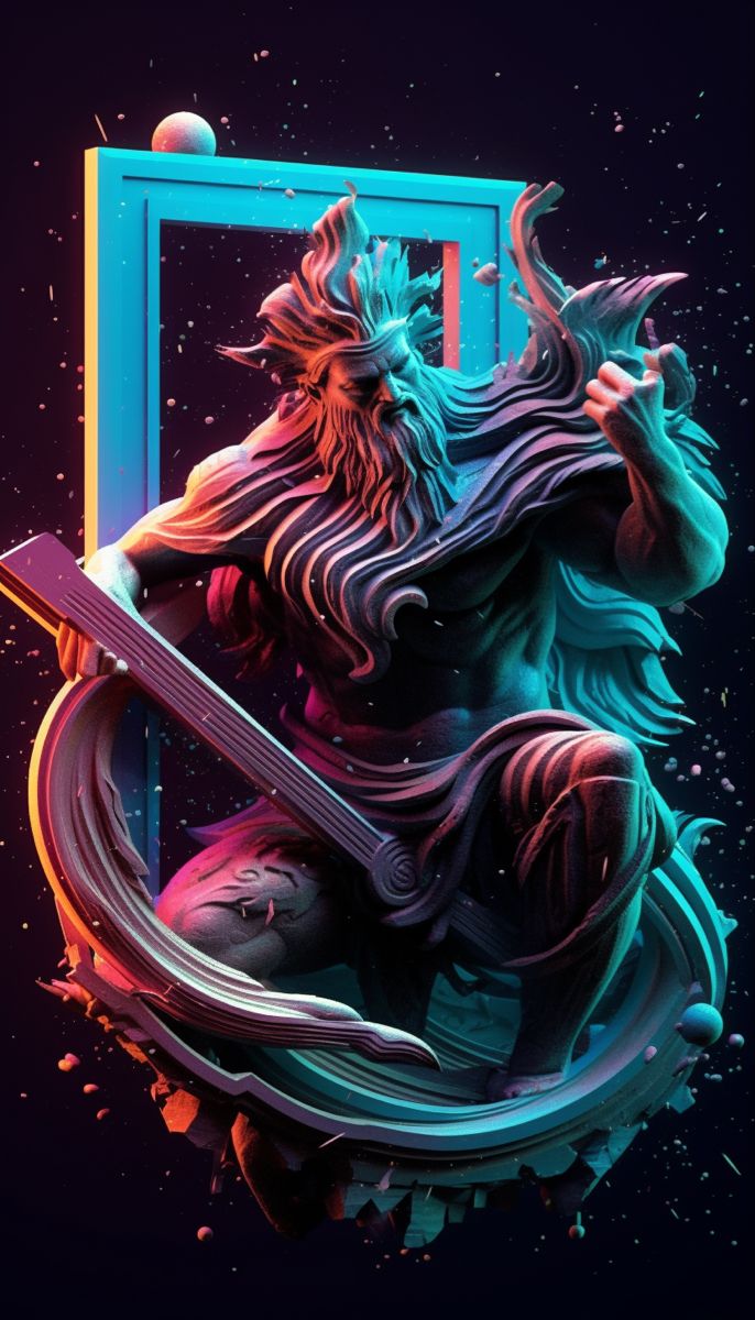 Aesthetic Greek Statue Wallpaper