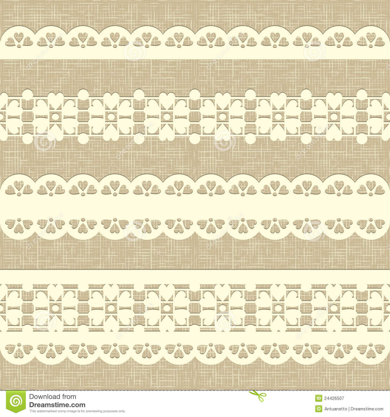 Burlap And Lace Wallpaper Vintage Straight On Linen