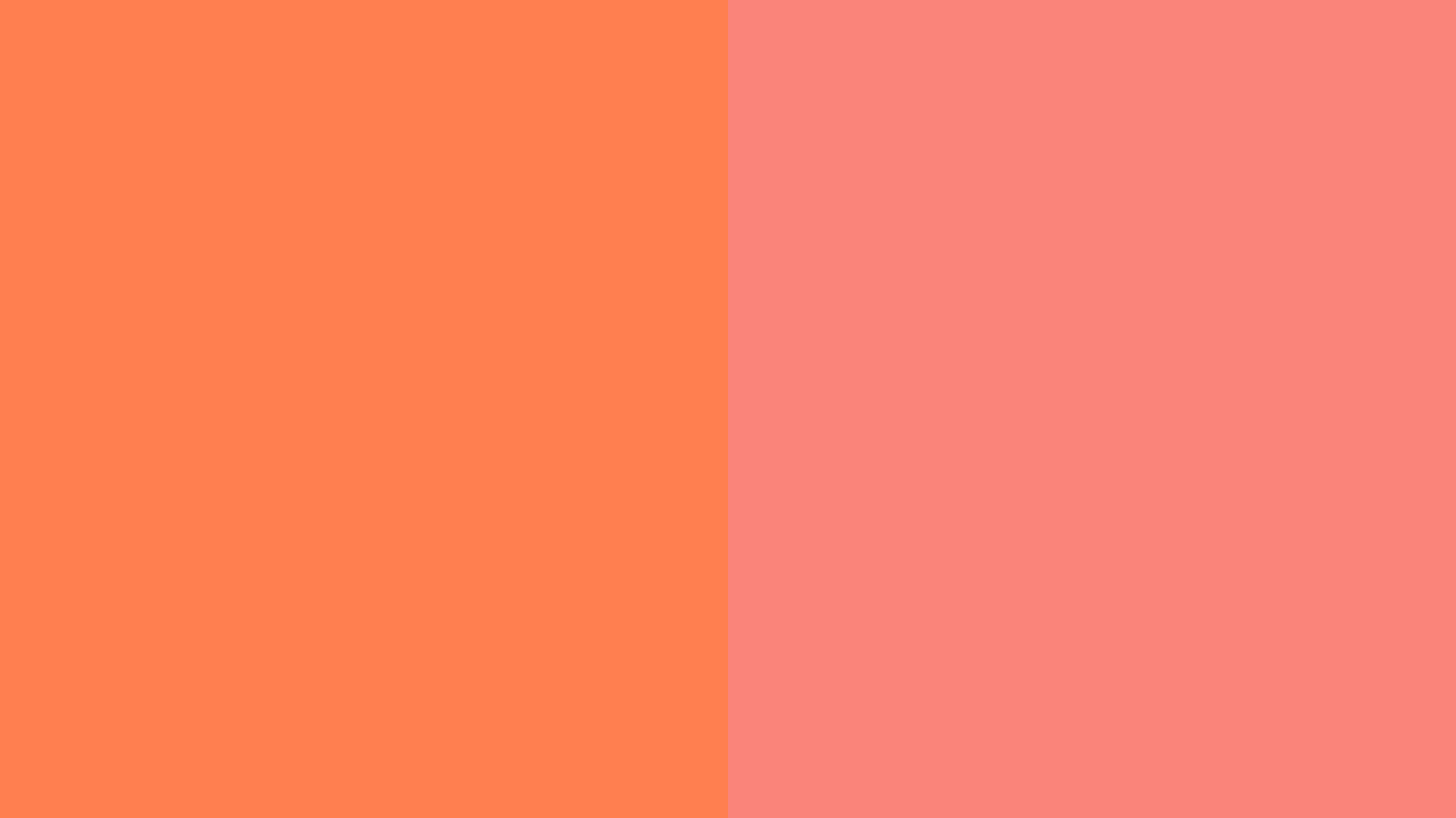 Coral Pink Background And Two Color