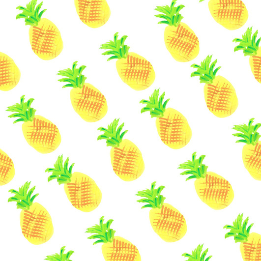 Pineapple Pattern Background Pineapple20background