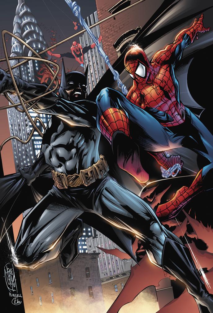 Batman Vs Spider Man Full Tom Chu Colors By Mikelilly On