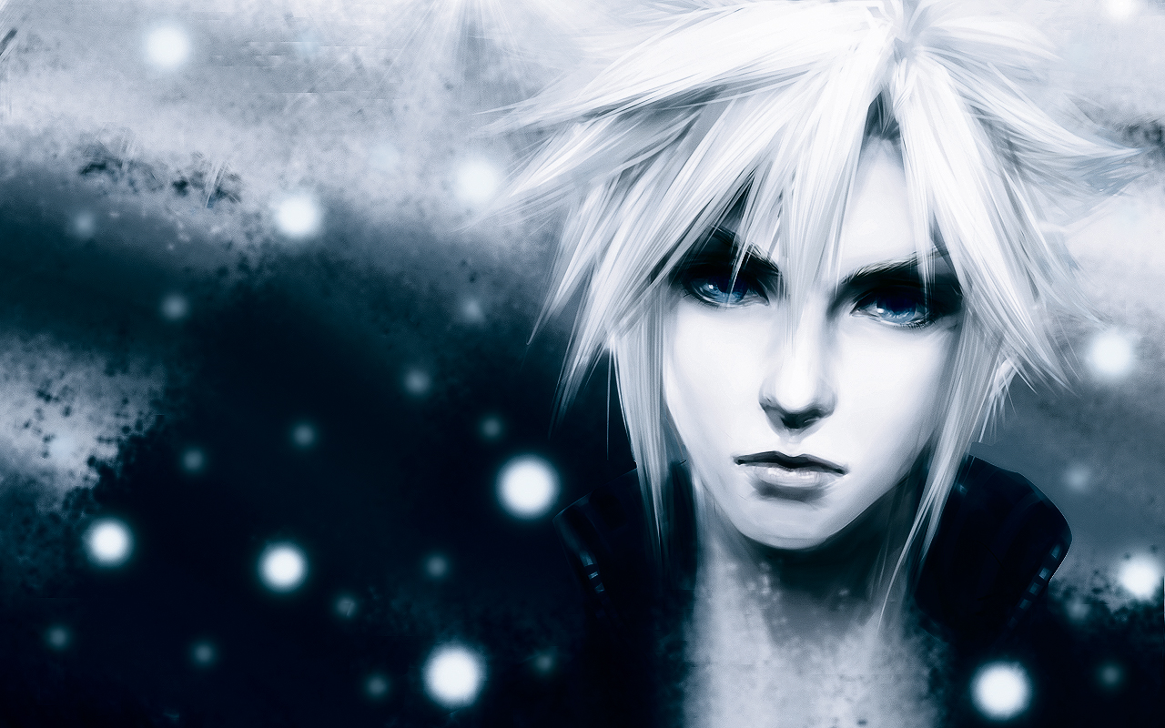 Final Fantasy Cloud Strife In The Snow By Nightfall1007