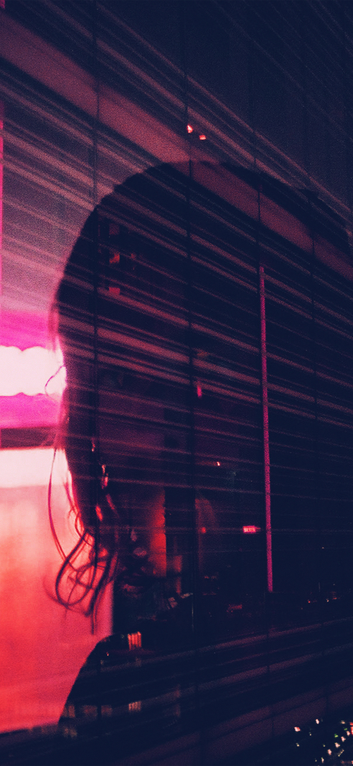 Neon Lights iPhone Wallpaper
