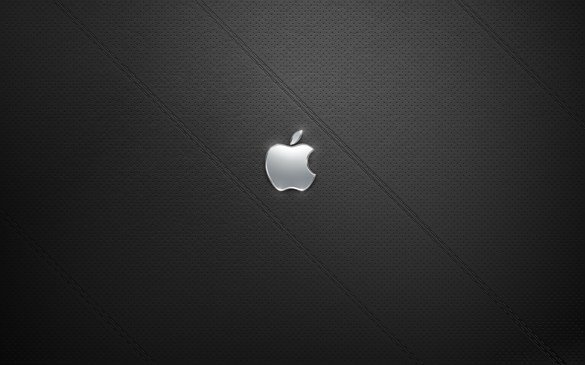 Black Leather Apple Desktop Background