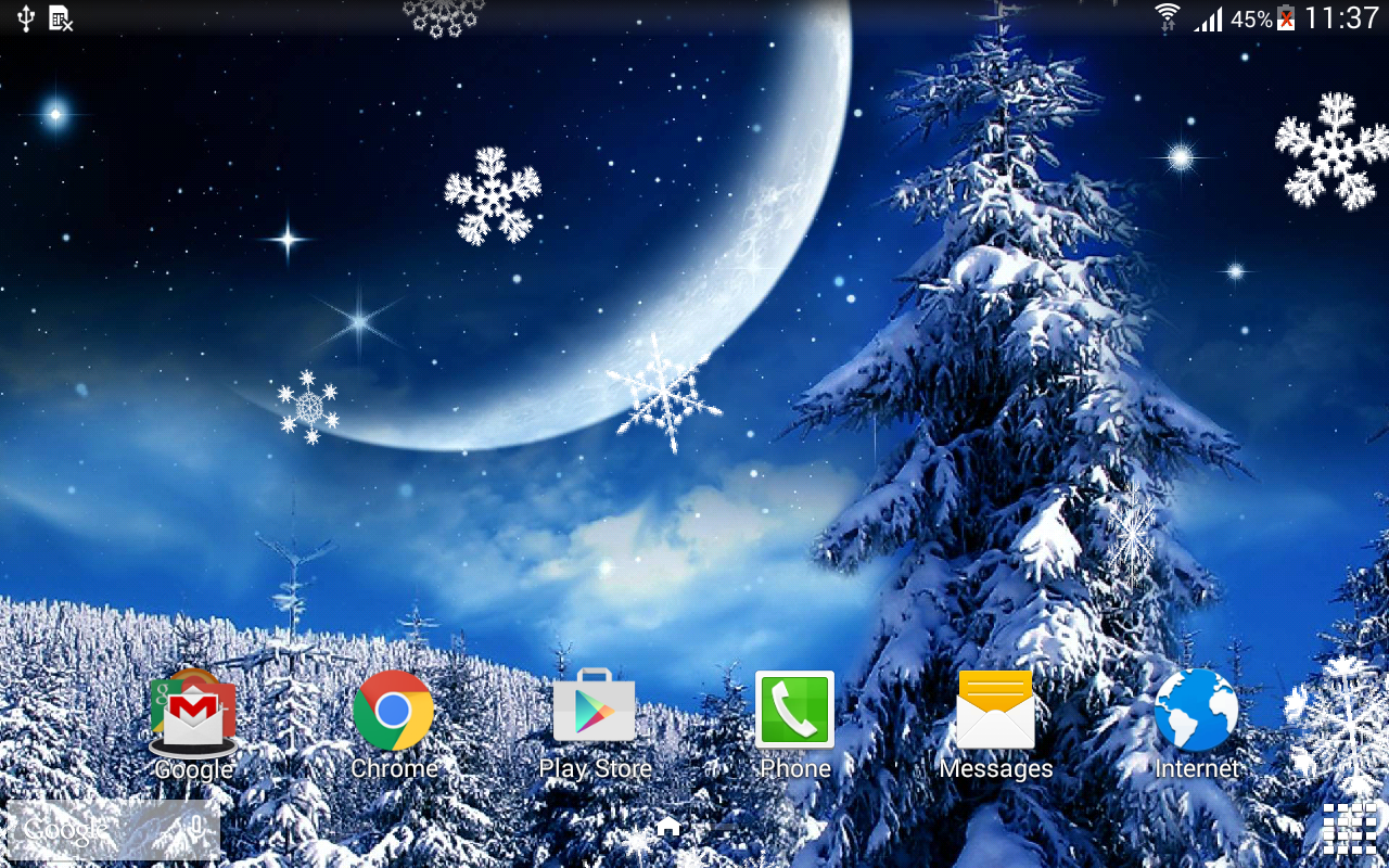 Winter Night Wallpaper Android Apps On Google Play