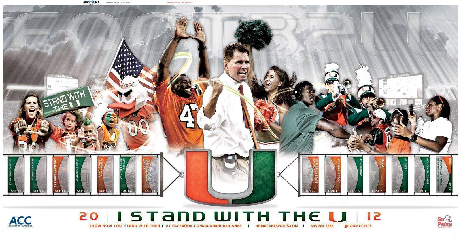 University Of Miami Team Wallpaper
