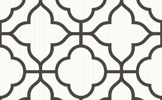 Black And White Wallpaper Geometric Pattern