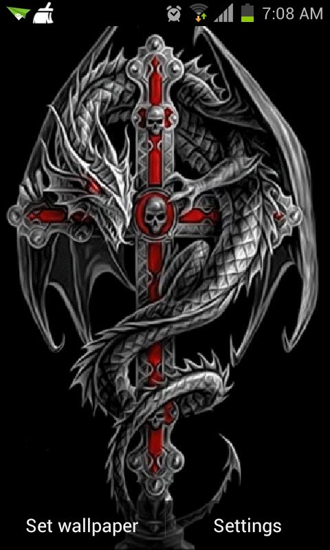 Dragon Cross Live Wallpaper Android
