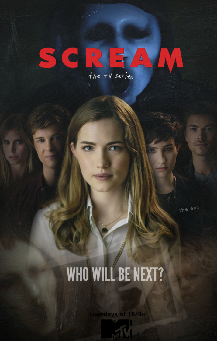 Mtv Scream The Tv Series Poster By Panchecco