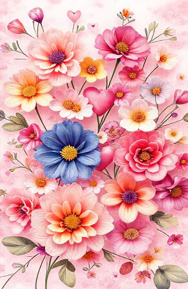 Love Flower Wallpaper