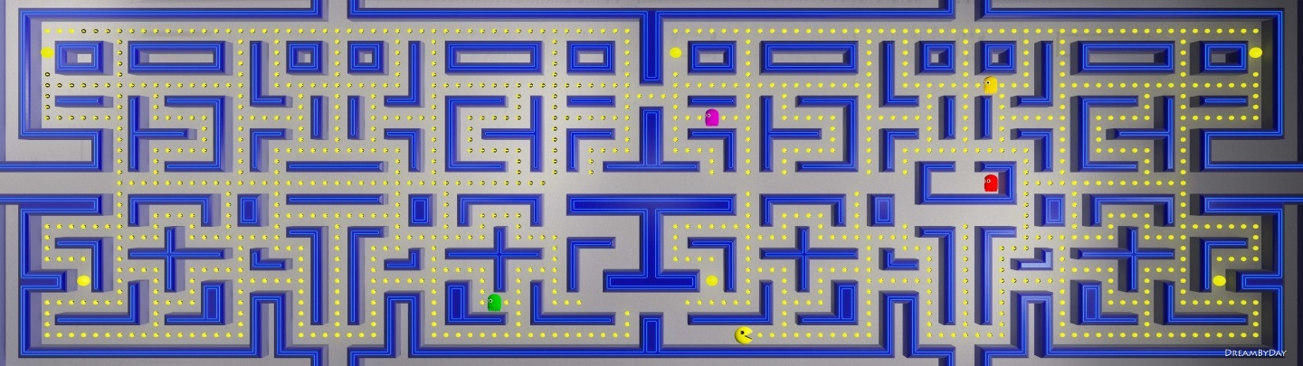 Pacman Dual Wallpaper Photo Shared By Gerianna Fans