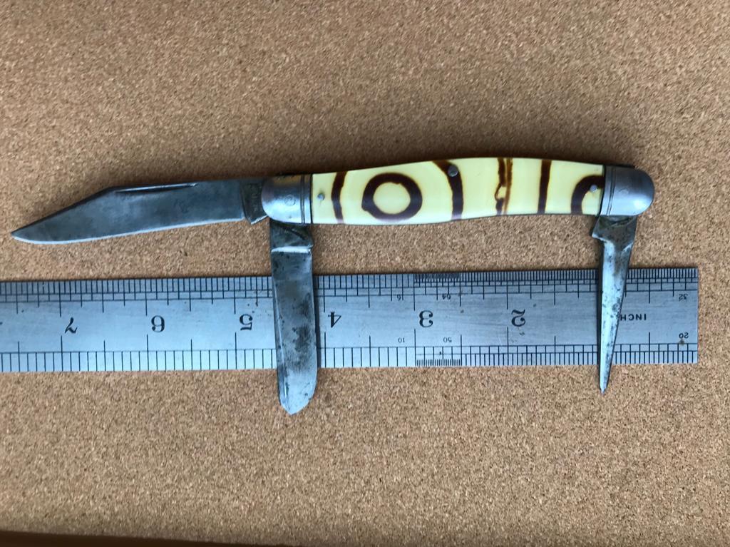 Western Stockman Knife Boulder Co Pre No Pattern Number
