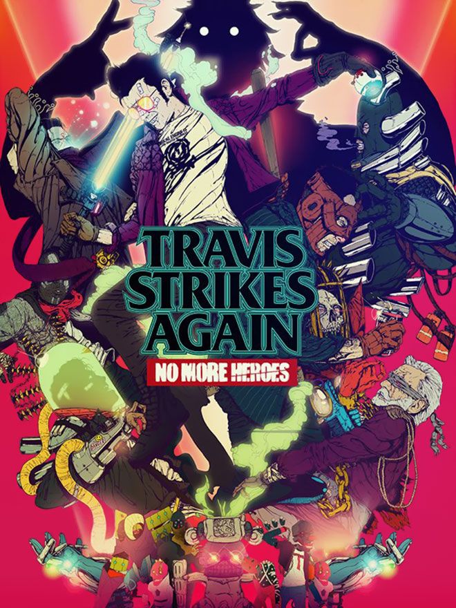 Main Visual Artwork From Travis Strikes Again No More Heroes Art