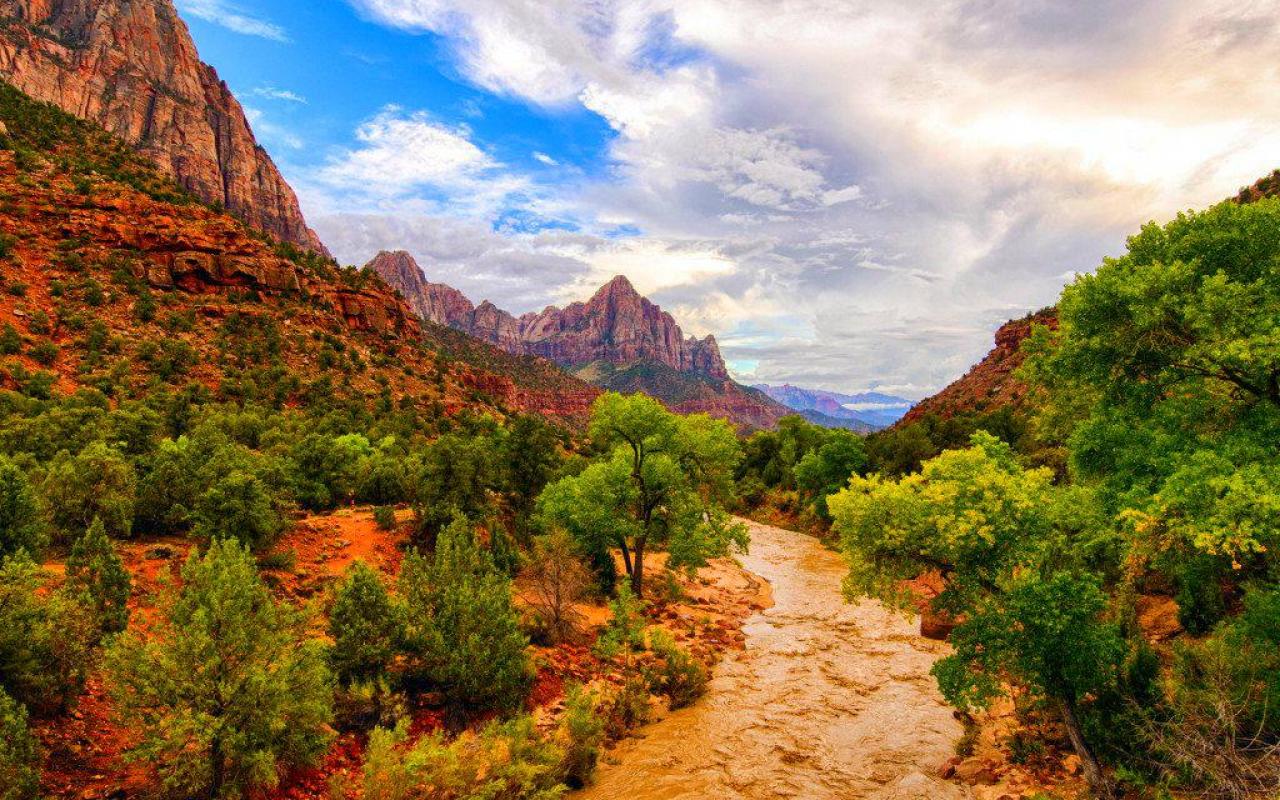 Zion National Park High Quality And Resolution
