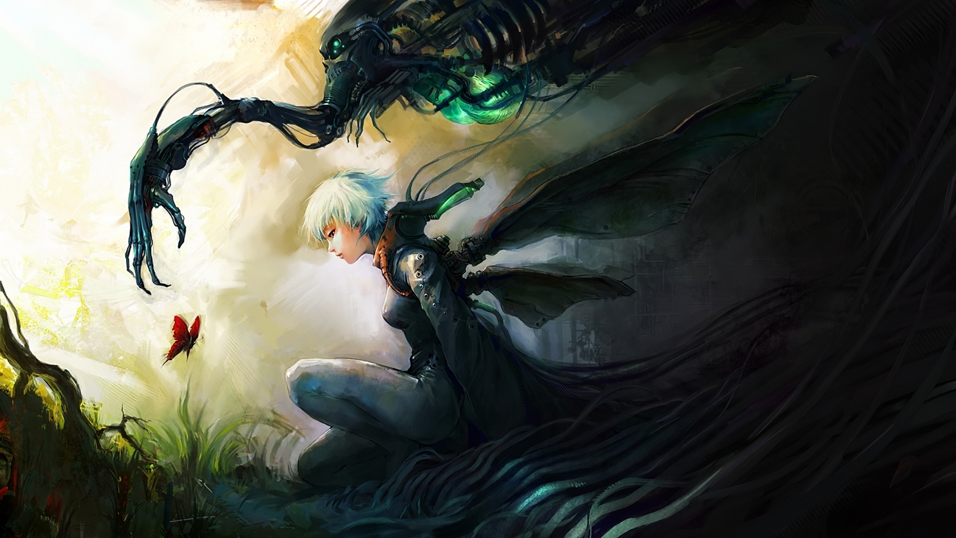 Paintings Airbrushing Anime Fantasy Cg Digital