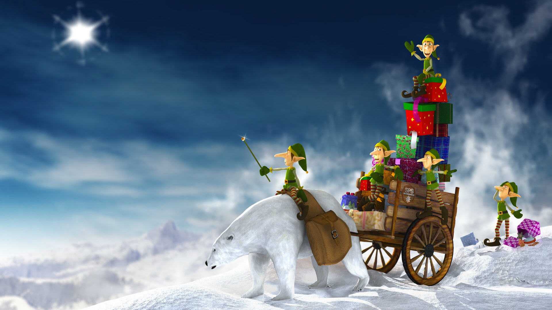 Funny Christmas Winter Wallpaper For Desktop