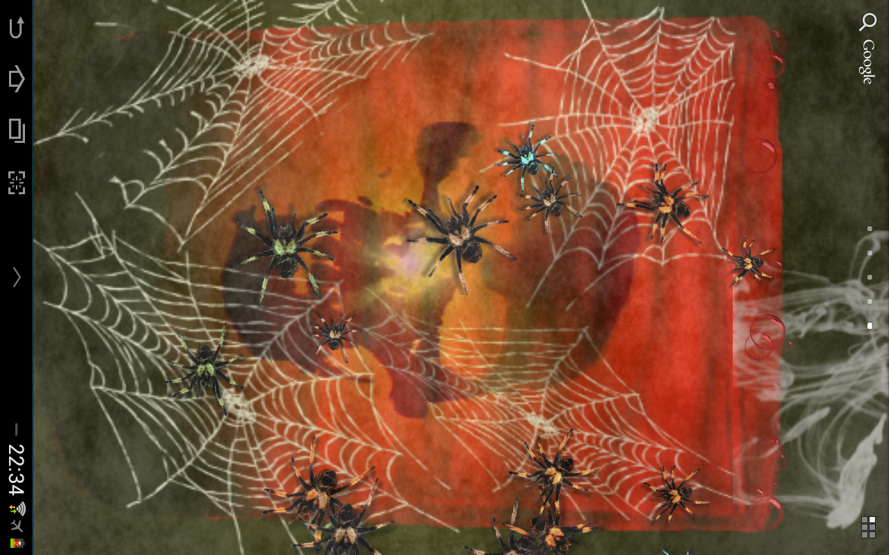 Bloody Spiders Live Wallpaper Android Apps On Google Play